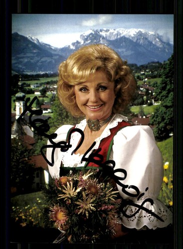 Margot hellwig autogrammkarte - margot,