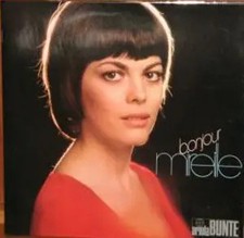 Mireille mathieu bonjour - lp,