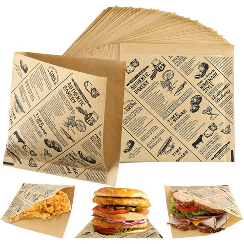 Burger papier 15x15 150 - papier, cm