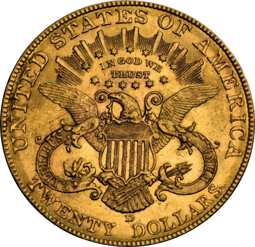 Dollar liberty head gold - 20,