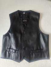 Herren Tweed Weste Schwarz elegant -NEU-