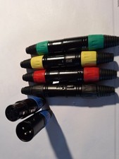 dj- pa- XLR Stecker Set 3 polig