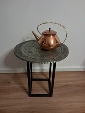 Orientalischer Beistelltisch Teetisch Couchtisch mit Tablett Orient NEU u. Antik