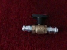 Heimeier Globo H Heizungskugelhahn mit Iso-T-Griff mit beidseitigen Innengewinde