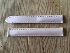 New - Leder Uhrarmband Cartier Band / Gurt Leder- - Modell Trinity - Pink Rosa -