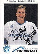 Autogramm - Engelbert Grzesiczek (EC Hedos München) - Eishockey
