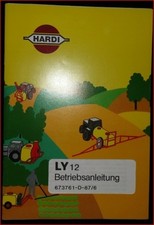 Hardi Feldspritze LY 12 Betriebsanleitung