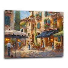 Italien abstrakt Dorf Altstadt