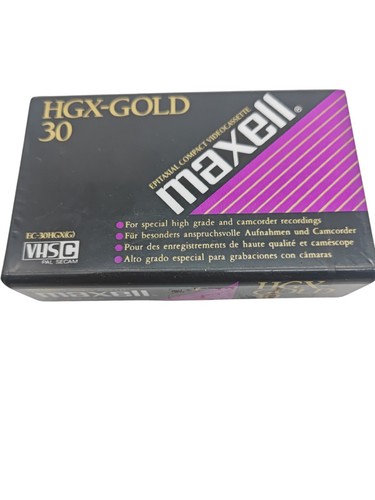 Maxell hgx gold - vhs,