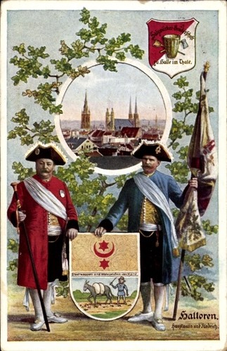 Wappen halle der saale - an,