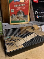 Kleintierkäfig mit Zubehör - gebraucht, guter Zustand