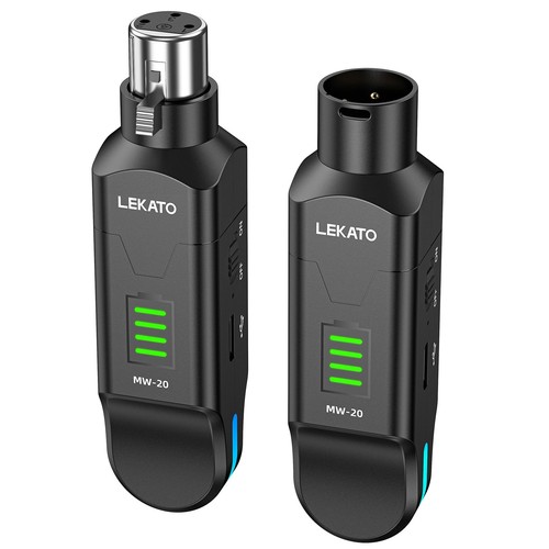 Lekato ghz wireless xlr - lekato, 2,4