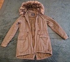 Parka Winter mit Innenjacke, Größe 38, Oliv Damen, Kapuzen-Jacke