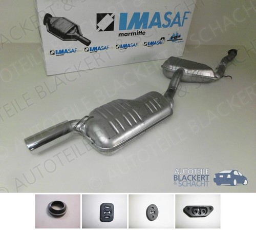 Imasaf esd auspuff endtopf - esd,
