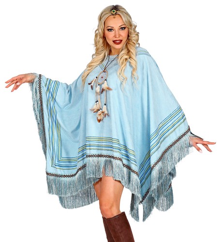 Poncho wildlederoptik in - in,