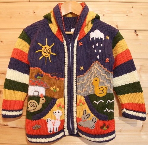 Kinder strickjacke blau - strickjacke,