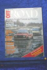 Off Road (X) 2/84 Land Rover