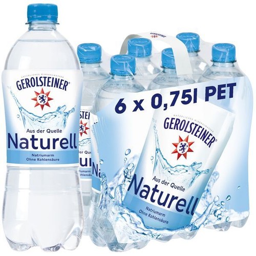 Gerolsteiner naturell - gerolsteiner,