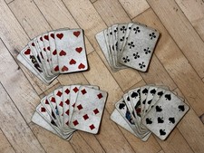 Stahlstich-Skatblatt Lattmann