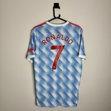 Manchester United Fußball Shirt Trikot 2021/22 Away Ronaldo #7 (L) 0006