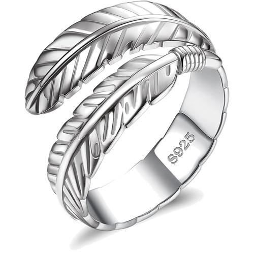 Sterling silber damenring - silber,