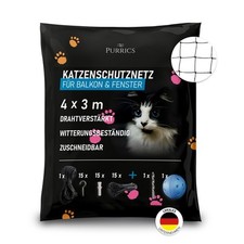 Katzennetz für Balkon OHNE