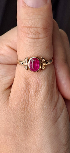 Sowjetischer goldring mit - goldring,