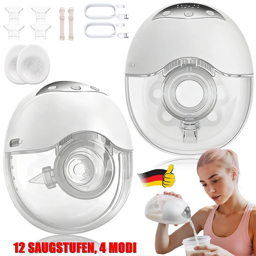 Elektrische milchpumpe mit - elektrische,