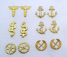 1 Paar Auflagen Schulterstücke Schulterklappen Volksmarine VM NVA DDR