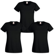 3er Fruit of the Loom T-Shirt