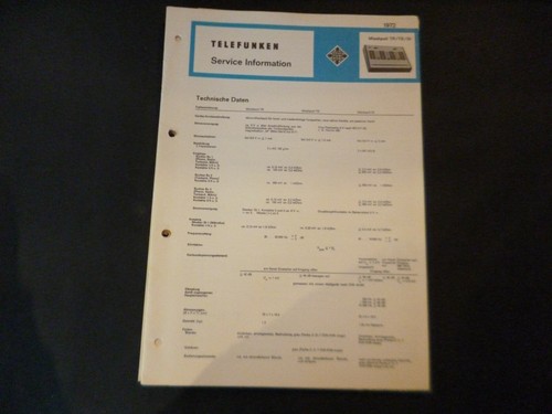 Original service manual - original,