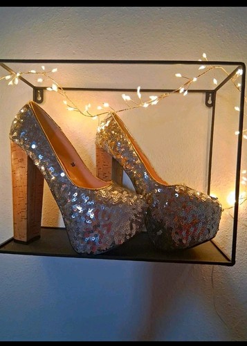 Wunderschöne kork high heels - kork,