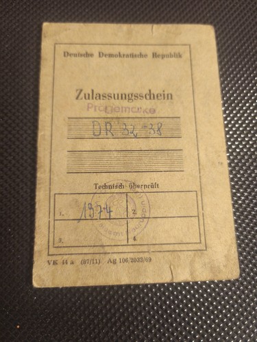 Ddr zulassung traktor famulus - traktor,