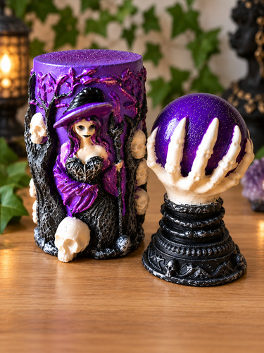 Gothic dekofiguren aus gips - gothic,