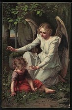 Der Heilige Schutzengel, nach