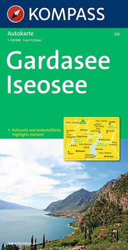 Kompass autokarte gardasee - kompass,