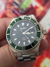 Marcello C Tridente Automatik mit grüner Lünette