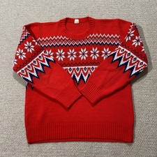 Vintage Nordic Pullover Damen