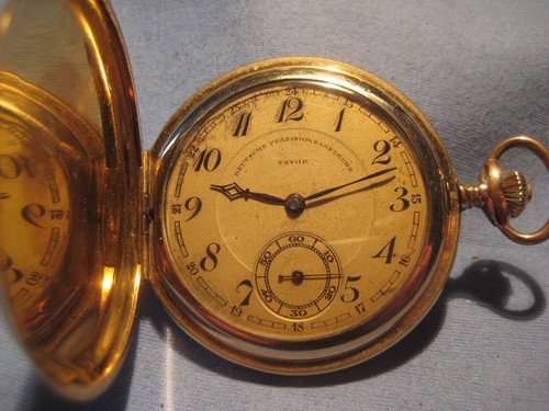 Deutsche präzisionstaschenuhr - deutsche,