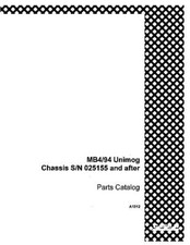 CASE MB4, MB94 UNIMOG CHASSIS