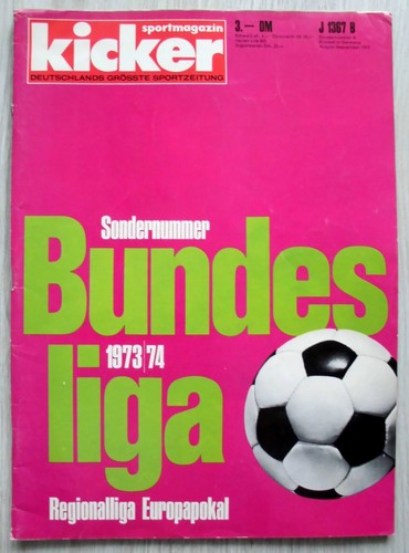 Kicker sonderheft bundesliga - kicker,