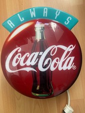  Werbeschild beleuchtet Coca