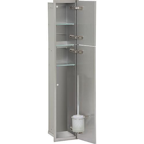 WC-Wandcontainer,2befliesbare