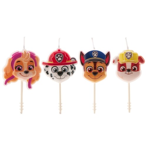 Paw patrol geburtstagskerzen - paw,