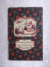 Antikes Buch Wilhelm Busch Die