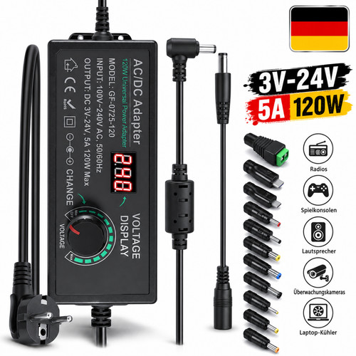120w universal netzteil - 120w,