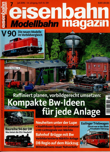 Eisenbahn modellbahn magazin - eisenbahn,