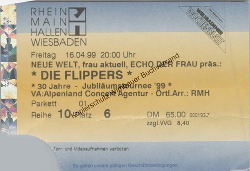 Original eintrittskarte die - eintrittskarte,