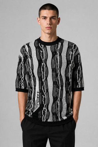 Carlo colucci strick shirt - colucci, strick-shirt