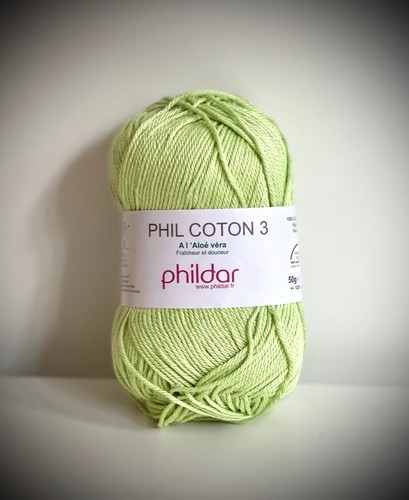 Phildar phil coton - coton, 3‘‘